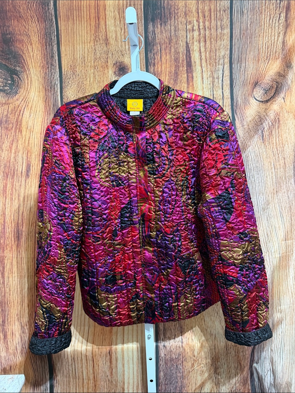 Ruby Rd. Zip Blazer Jacket Size XL - Picture 2 of 5